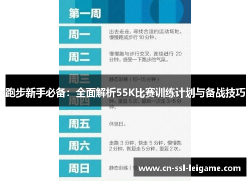 跑步新手必备：全面解析55K比赛训练计划与备战技巧